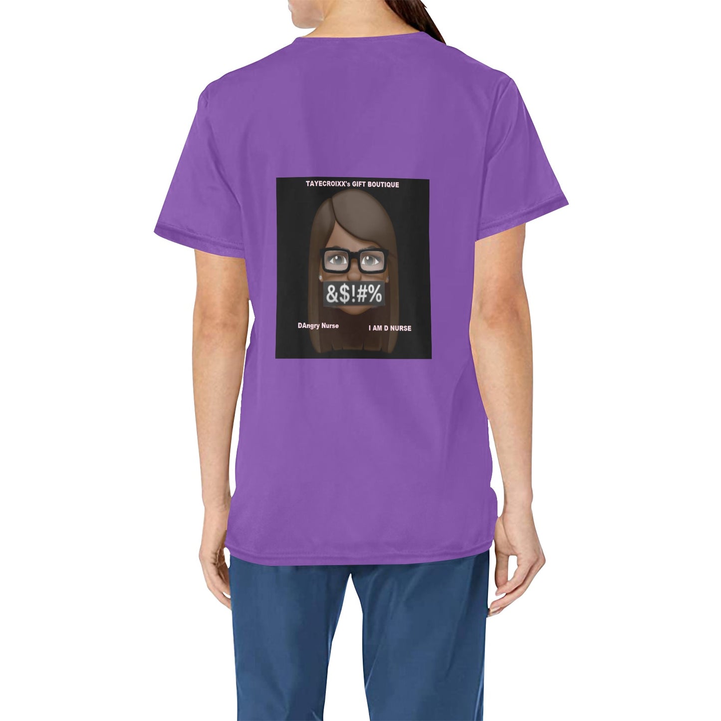 Women's  All Over Print Scrub