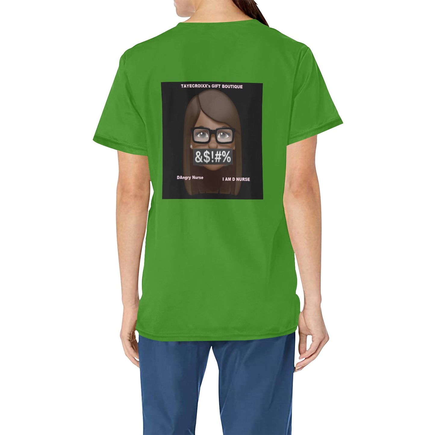 DHollyWood CNA Scrub Top