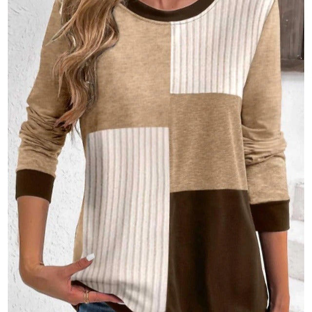 Fashion Cat Women's Round Neck Sweater