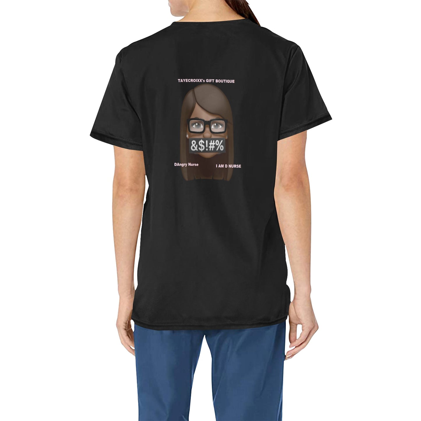 Women's  All Over Print Scrub