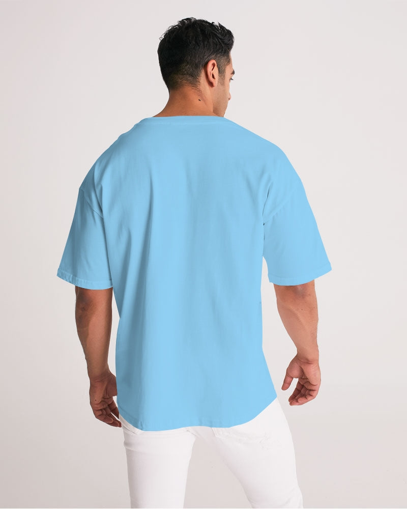 Angry pastel blue Men's Premium Heavyweight Tee