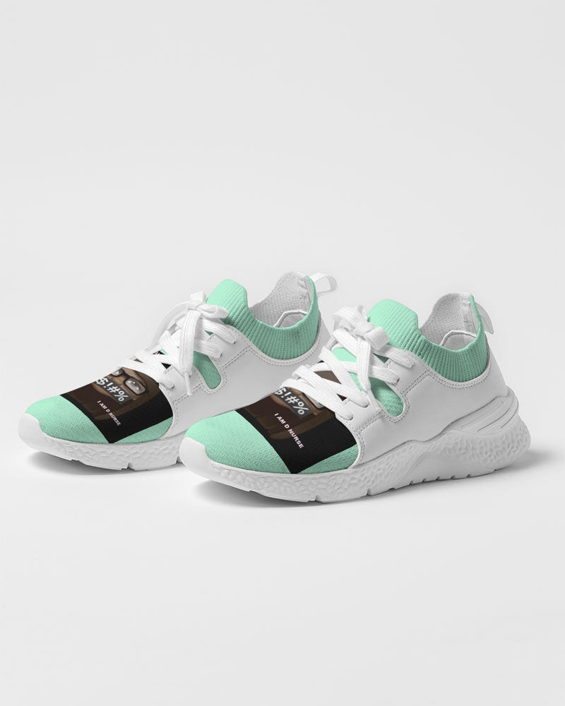 Angry pastel green Women's Two-Tone Sneaker