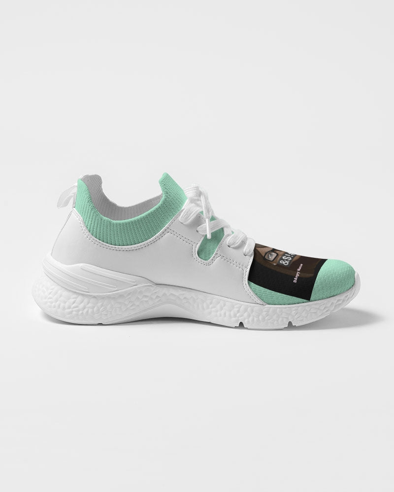 Angry pastel green Women's Two-Tone Sneaker