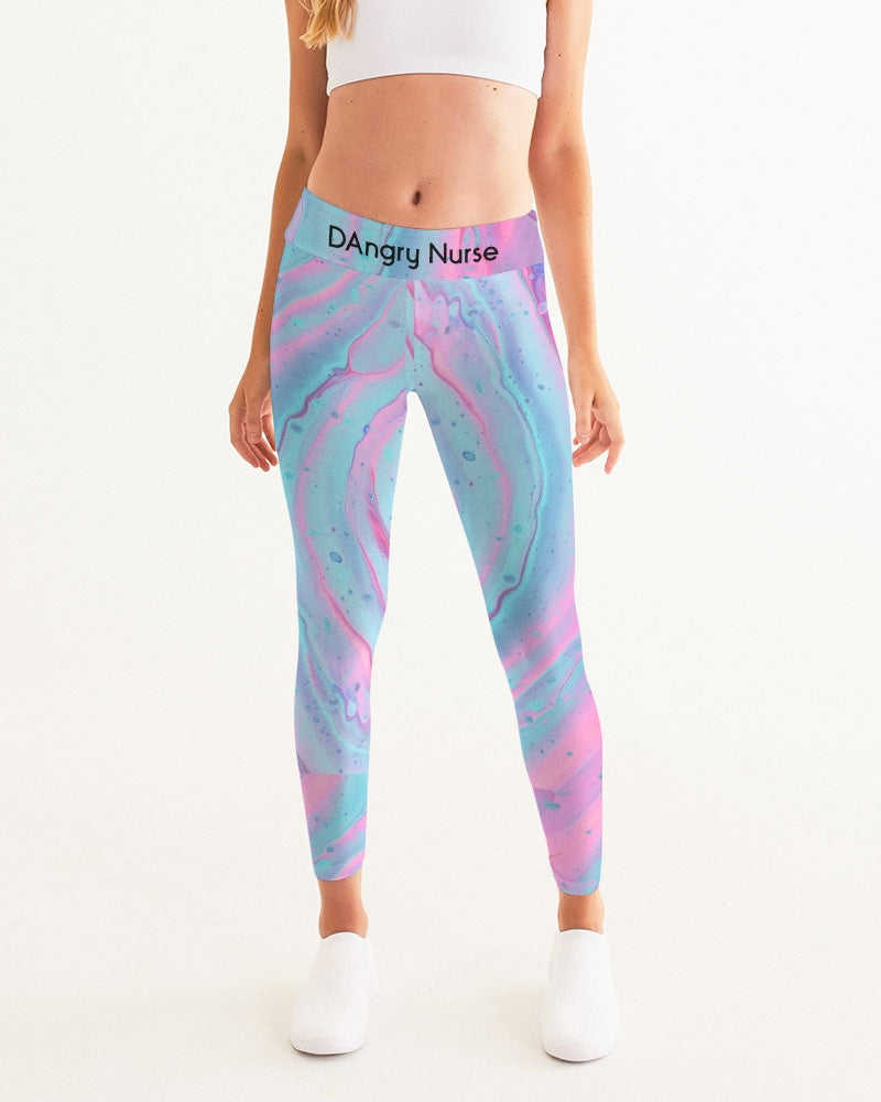 Angry Tye Dye Women's Yoga Pants