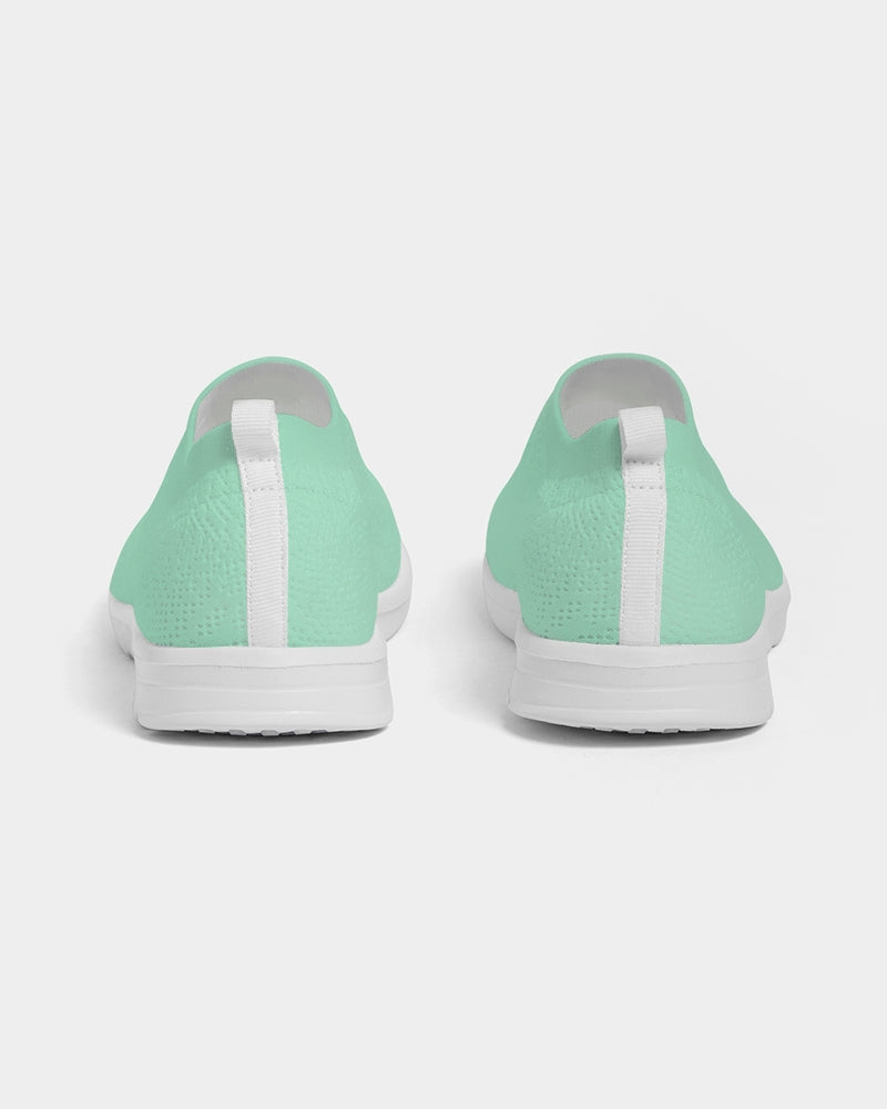 Angry pastel green Women's Slip-On Flyknit Shoe