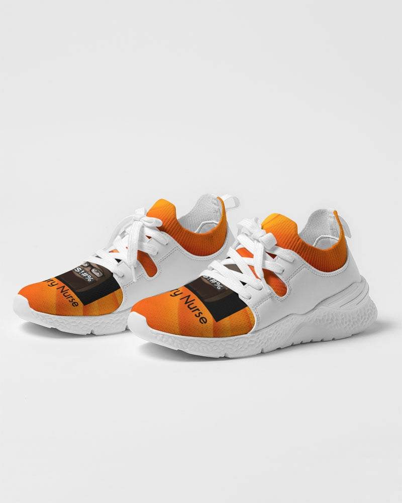 angry orange Women's Two-Tone Sneaker