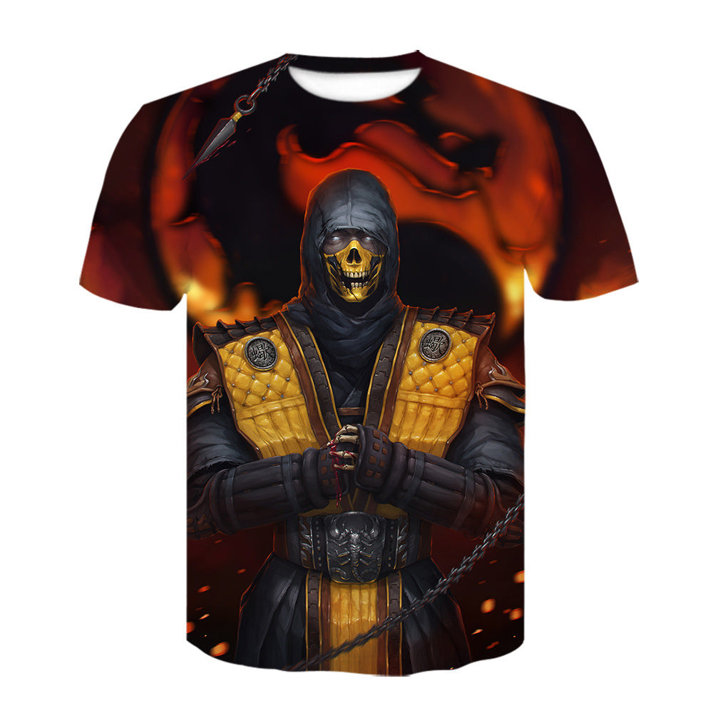 Men's Gaming Mortal Kombat Short Sleeve T-Shirt