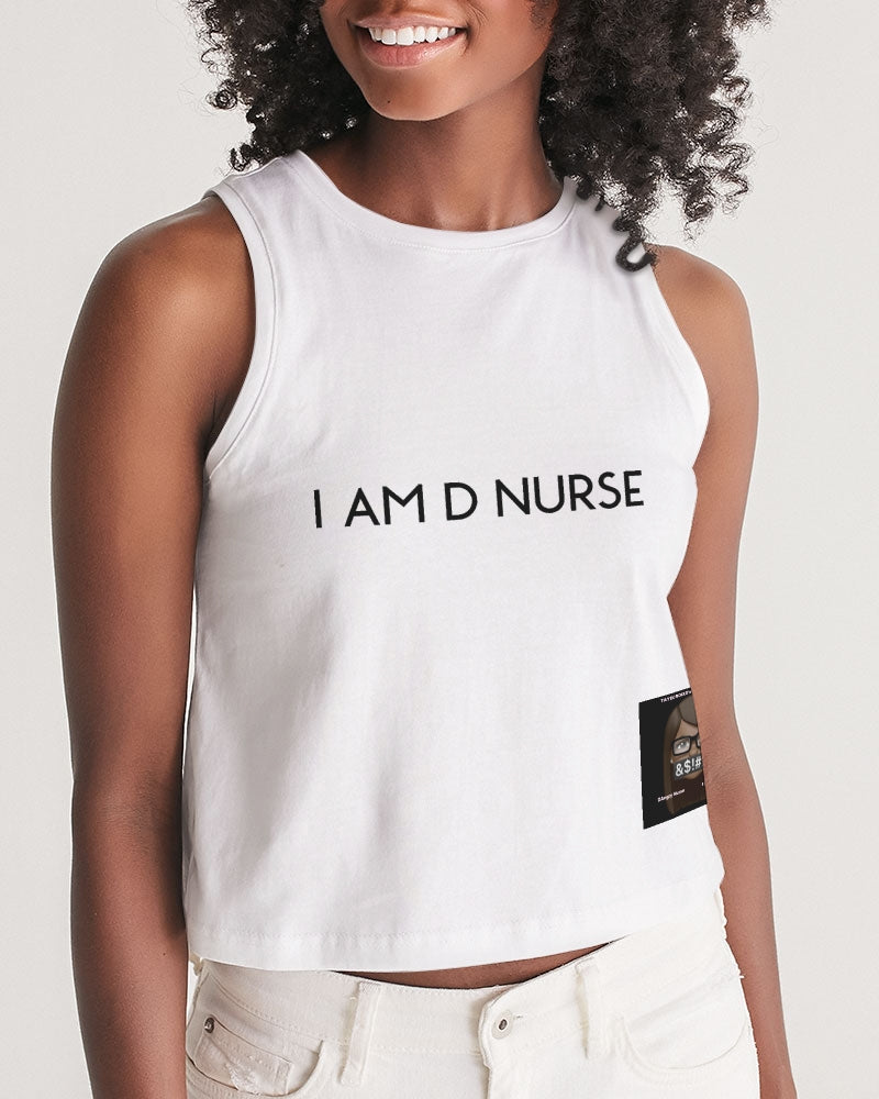 Angry White Women's Cropped Tank