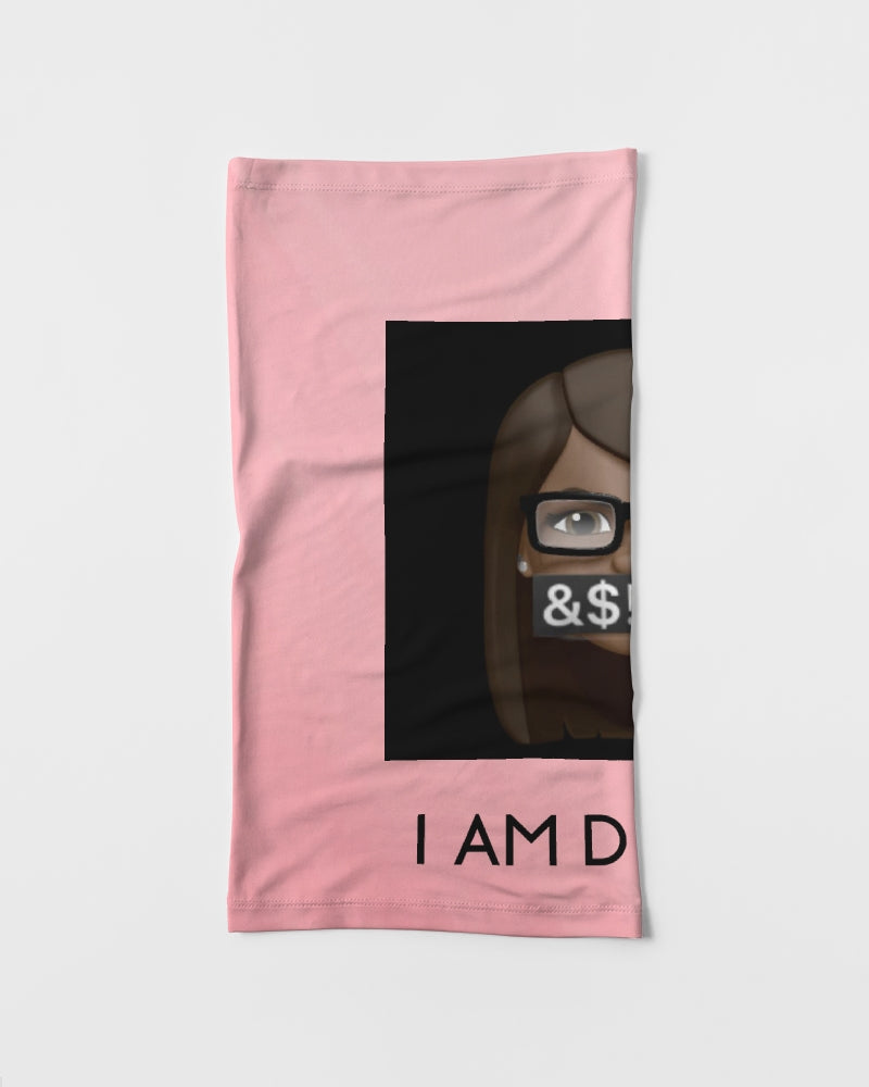 Angry Pink Neck Gaiter Set