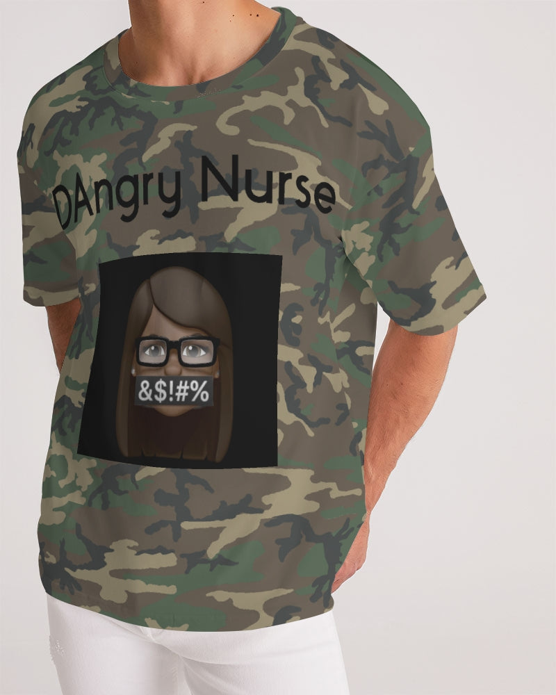 Brown-camo Men's Premium Heavyweight Tee