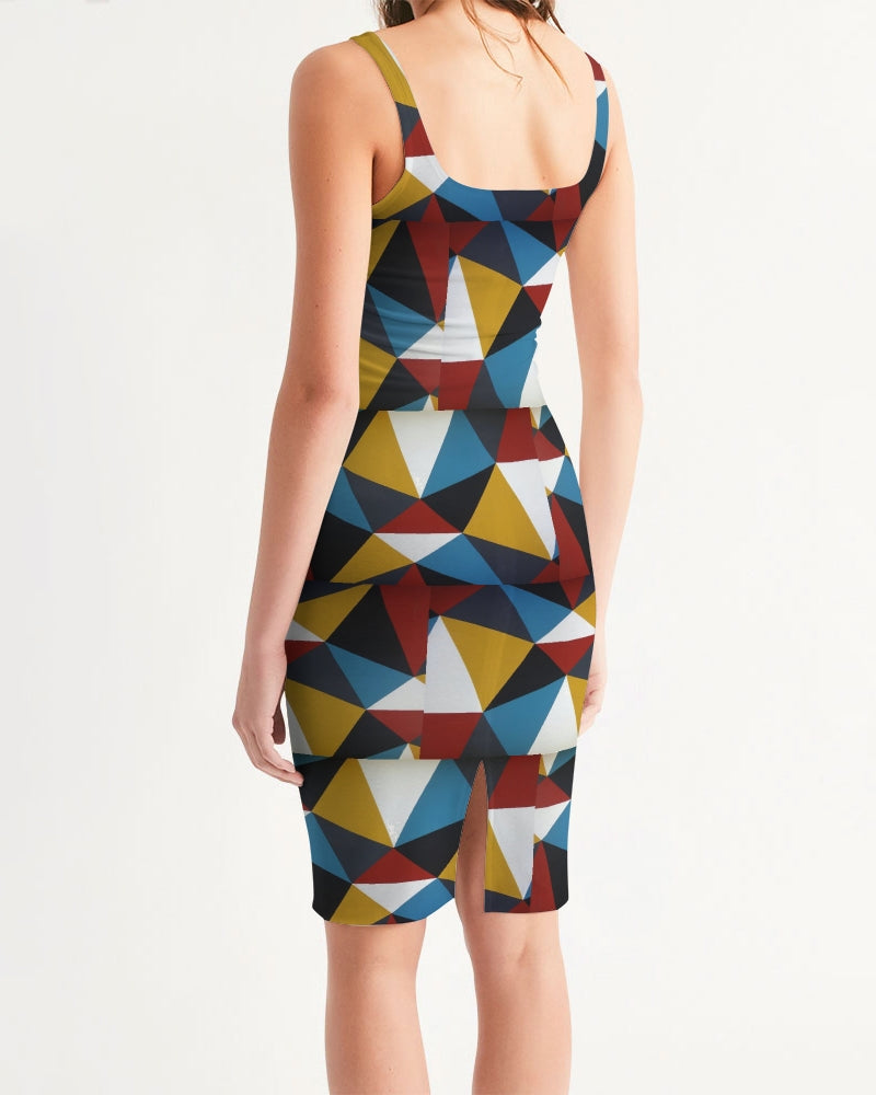 Angry Triangles Women's Midi Bodycon Dress
