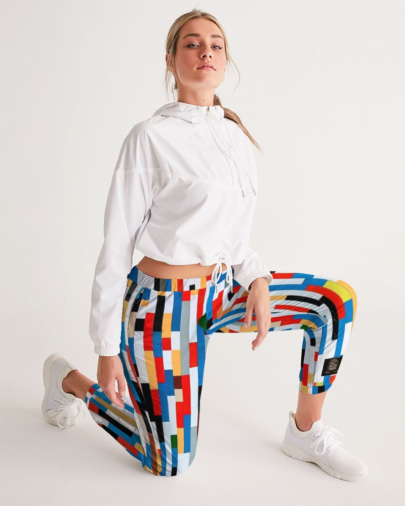 Angry Blocks Women's Track Pants