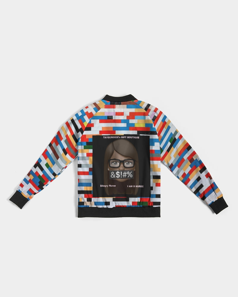 Angry Blocks Women's Bomber Jacket