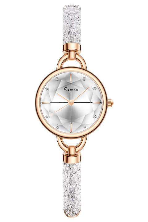 Fashion waterproof niche bracelet watch