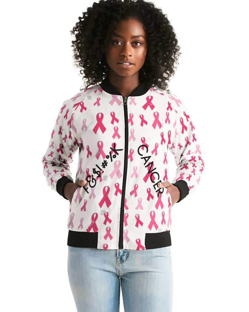 Special Edition F&$!#%K CANCER Women's Bomber Jacket