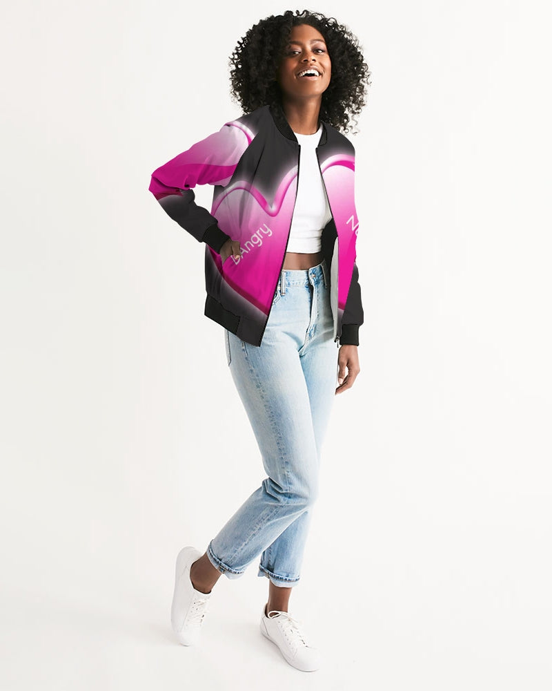 angry heartz Women's Bomber Jacket