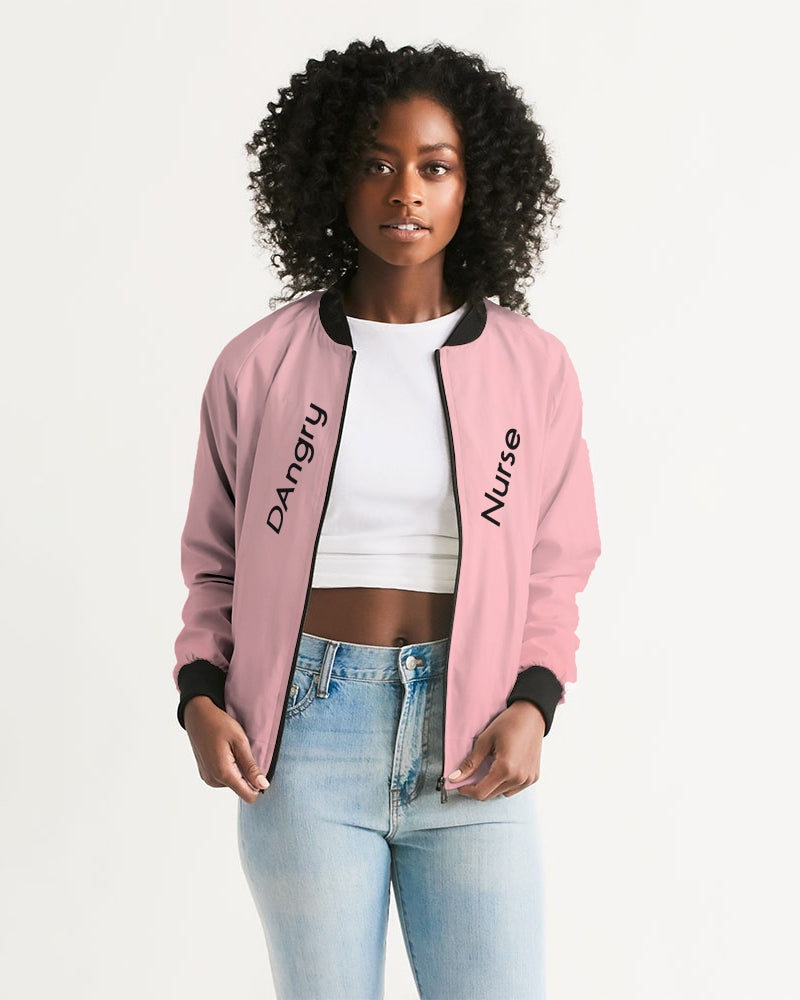 Angry Pink Women's Bomber Jacket