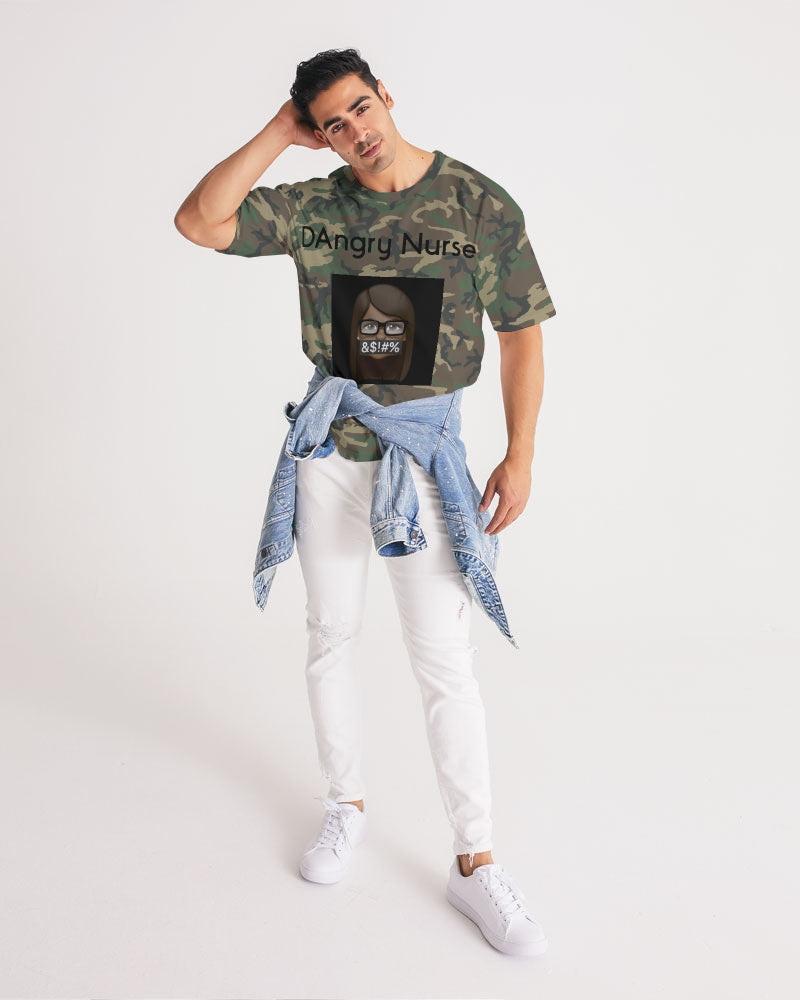 Brown-camo Men's Premium Heavyweight Tee