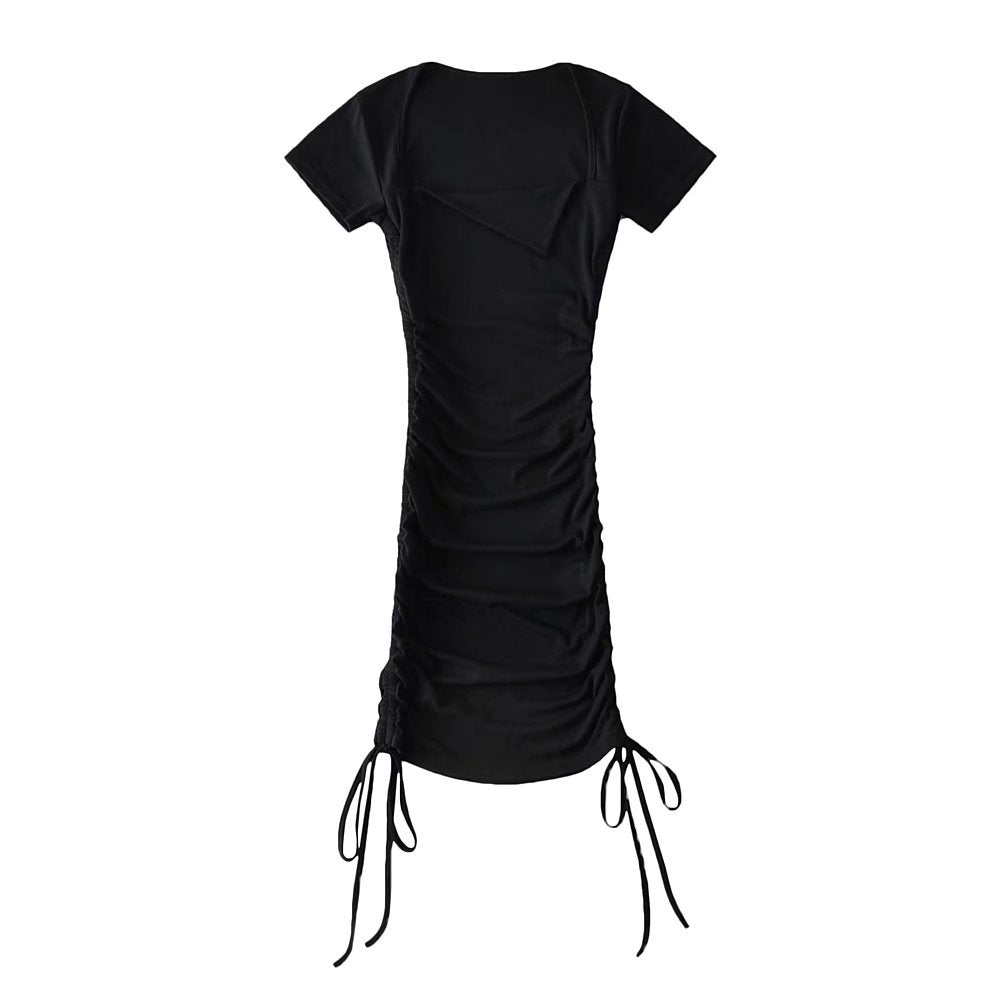 Ladies' Drawstring Pleated Pure Lust Dress