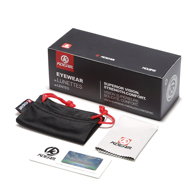 Square colorful casual sunglasses