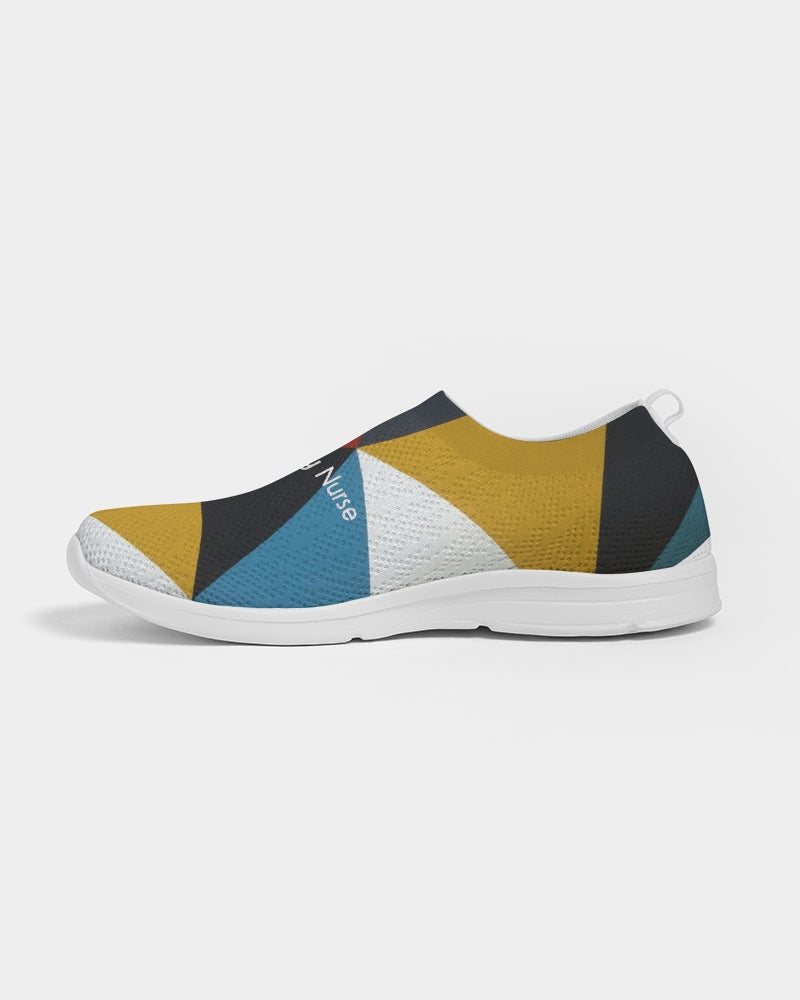 Angry Triangles Women's Slip-On Flyknit Shoe