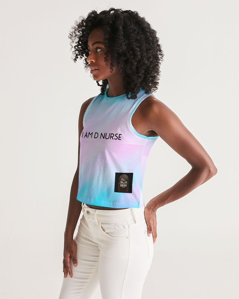 Angry Pastel Women's Cropped Tank