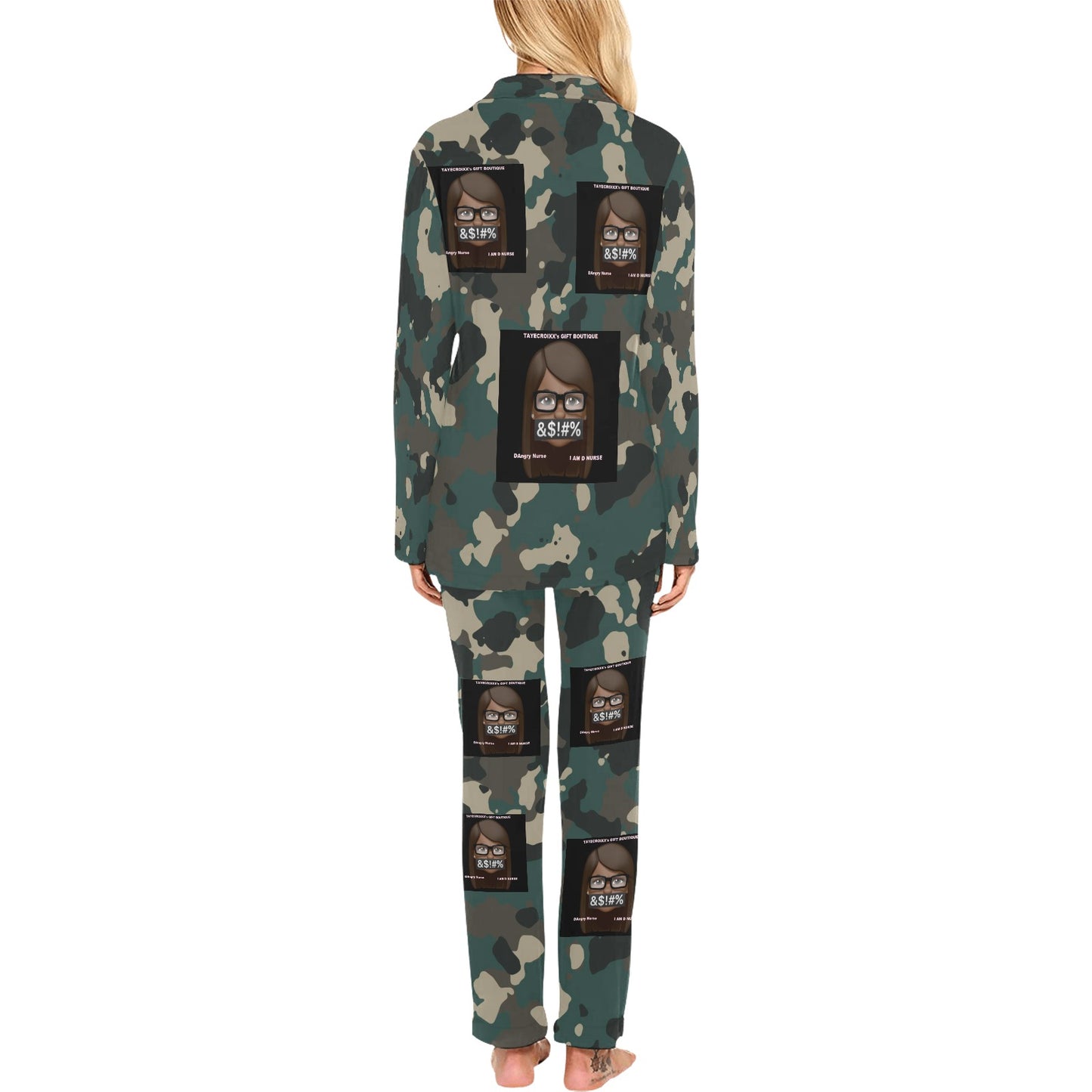 Women's Long Pajama Set