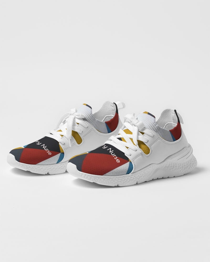 Angry Triangles Women's Two-Tone Sneaker