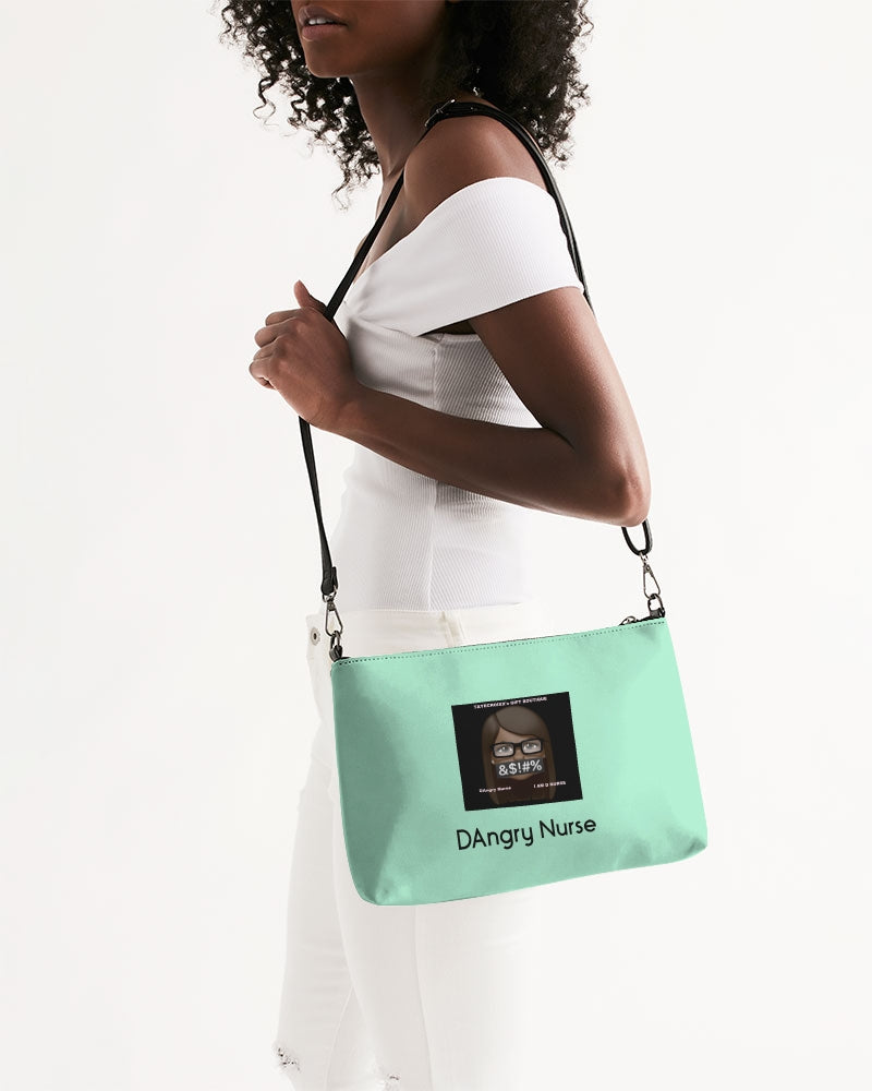 Angry pastel green Daily Zip Pouch