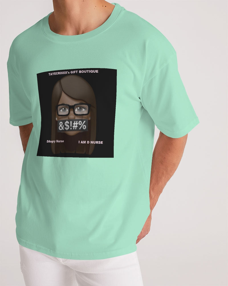 Angry pastel green Men's Premium Heavyweight Tee