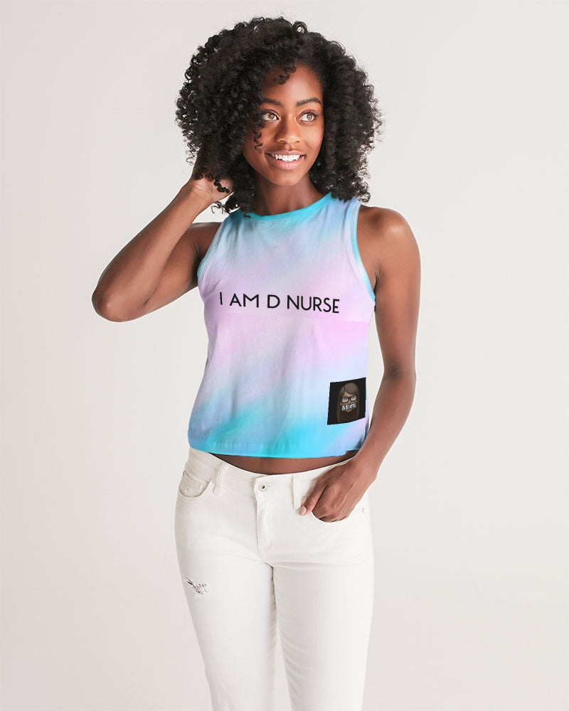 Angry Pastel Women's Cropped Tank