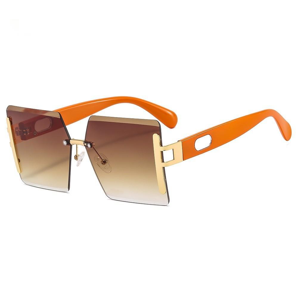 Sun Style Gorgeous Square Frame Sunglasses