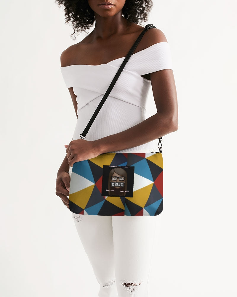 Angry Triangles Daily Zip Pouch