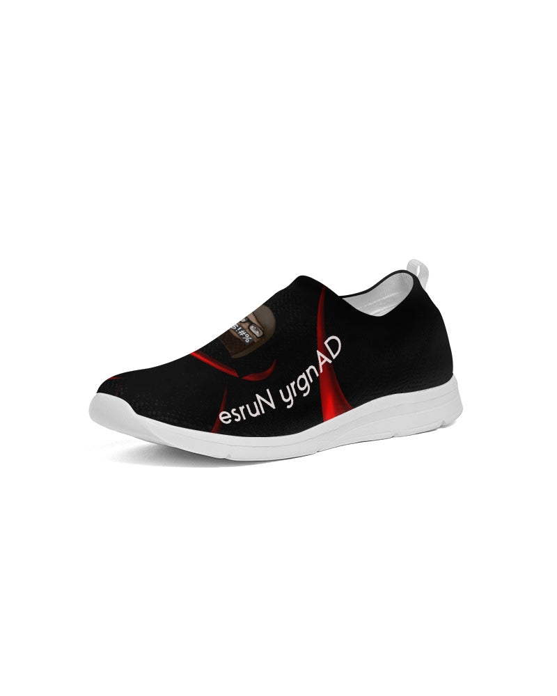 Angry Hearts Women's Slip-On Flyknit Shoe