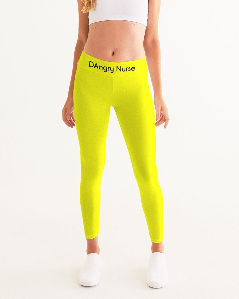 Angry Yellow Women's Yoga Pants