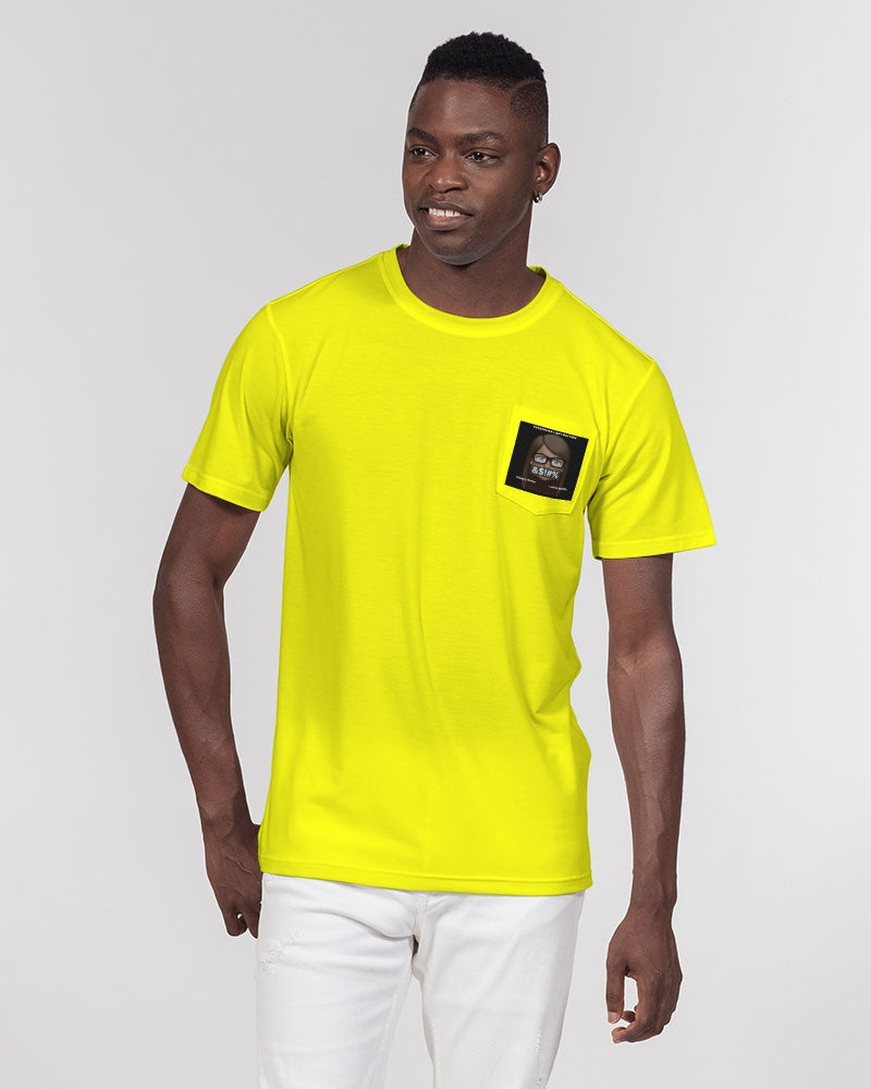 Angry Yellow Men's Everyday Pocket Tee
