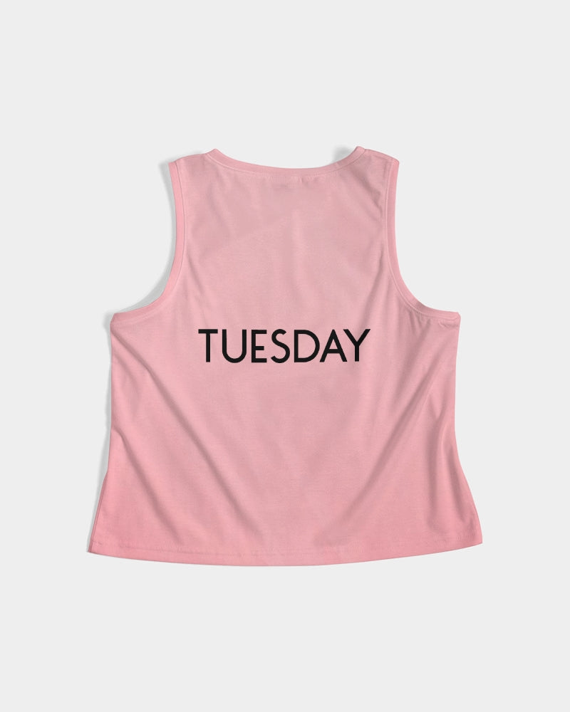 Angry Pink Women's Cropped Tank