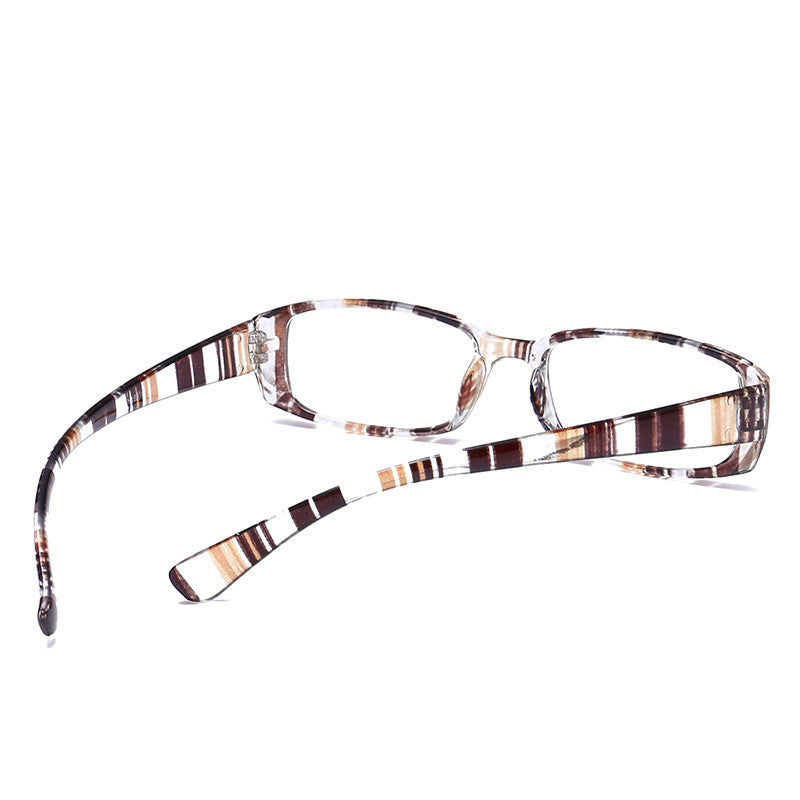Men's And Women's Fashion Retro Ultra-clear Spring Leg Reading Glasses
