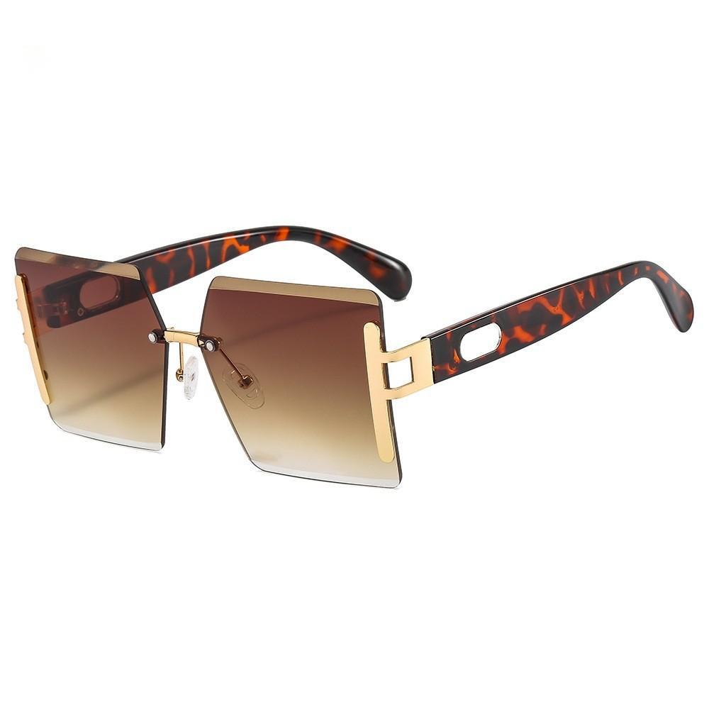 Sun Style Gorgeous Square Frame Sunglasses