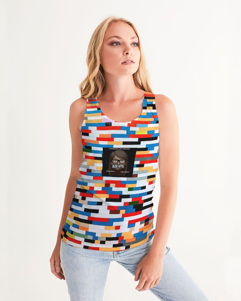 Angry Blocks Women's Tank
