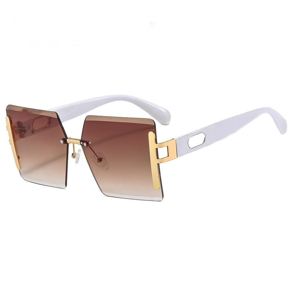 Sun Style Gorgeous Square Frame Sunglasses