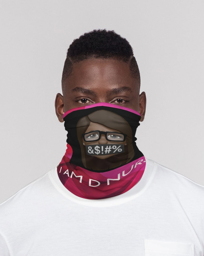 DAngry Pink Neck Gaiter Set