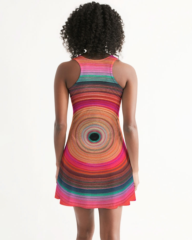 Angry eye Women's Racerback Dress