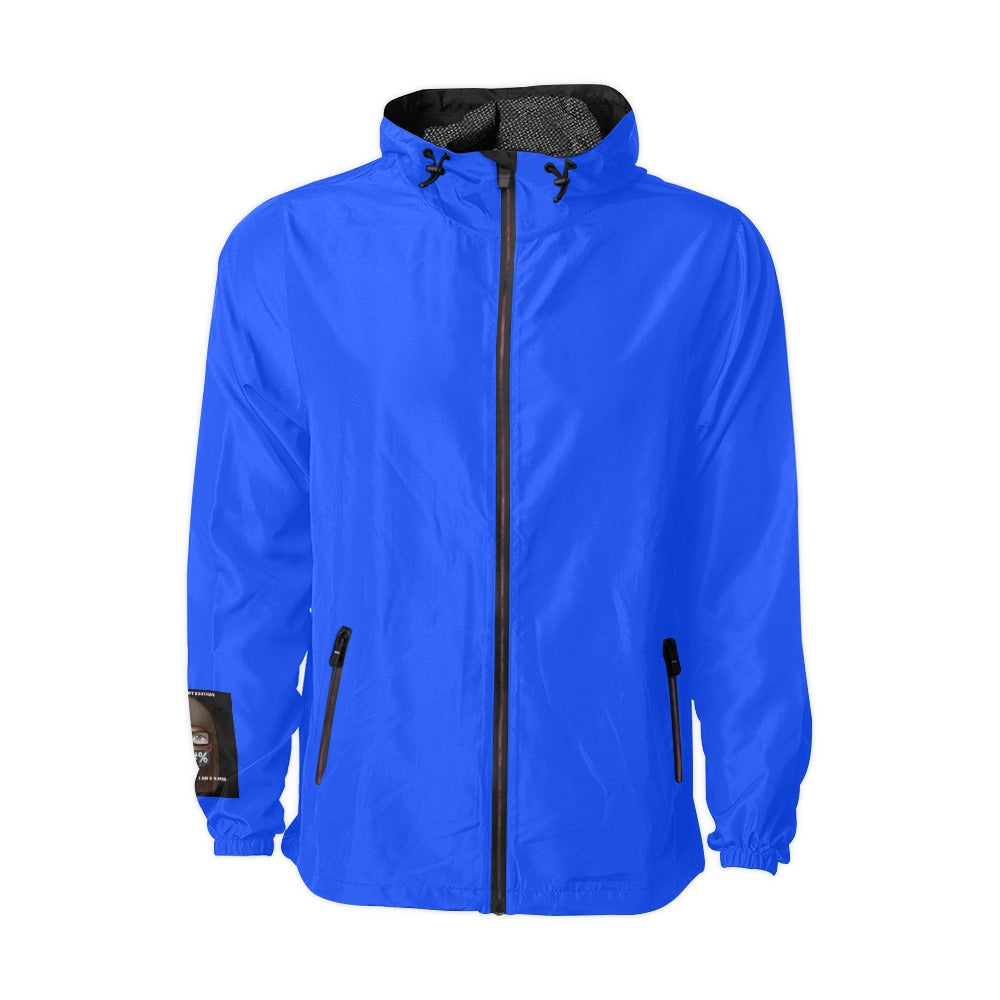 Unisex All Over Print  Hooded Windbreaker (Model H23)
