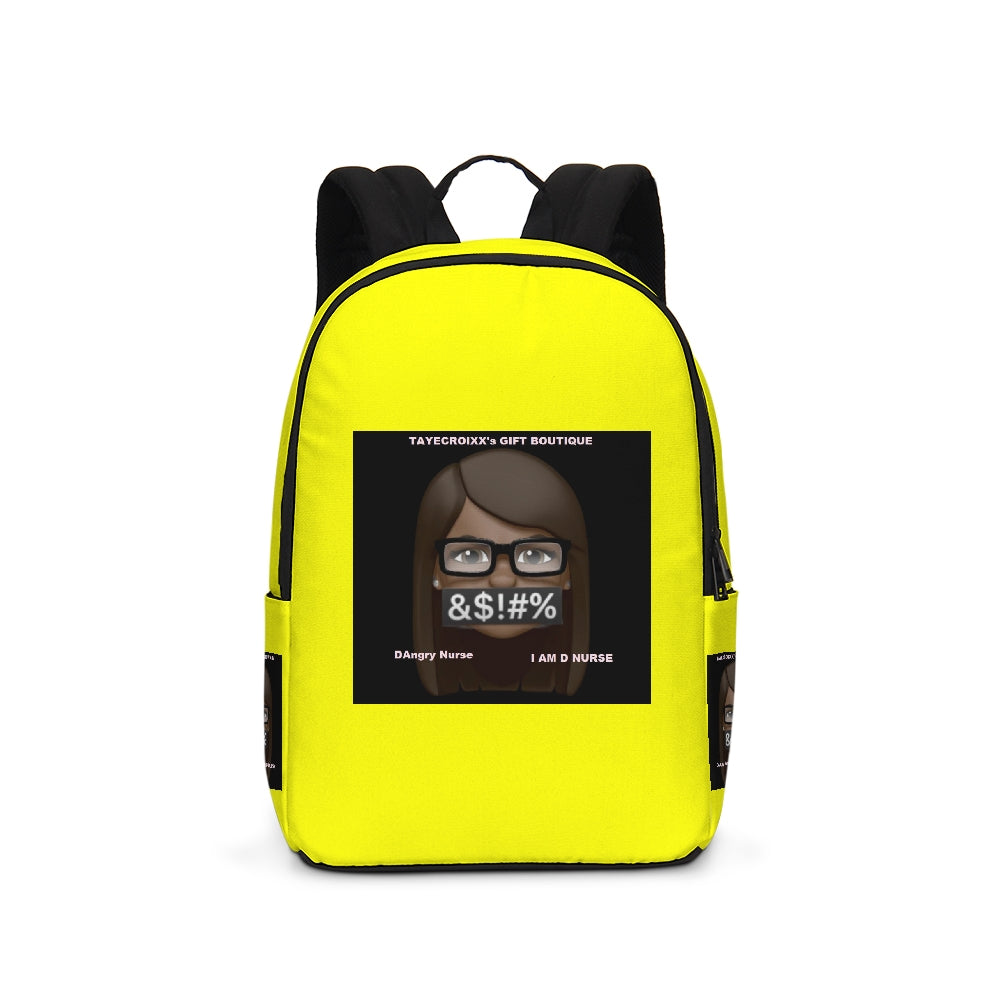 Angry Yellow Large Backpack