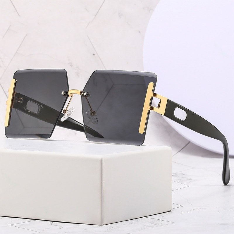 Sun Style Gorgeous Square Frame Sunglasses