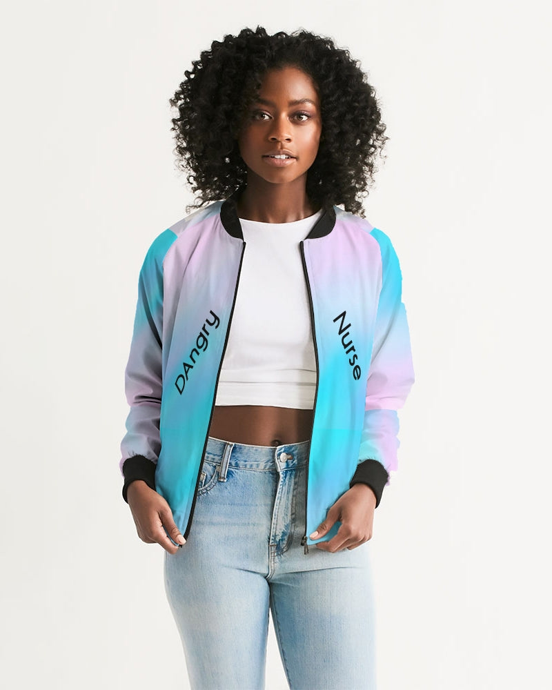 Angry Pastel Women's Bomber Jacket