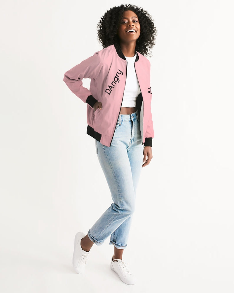 Angry Pink Women's Bomber Jacket