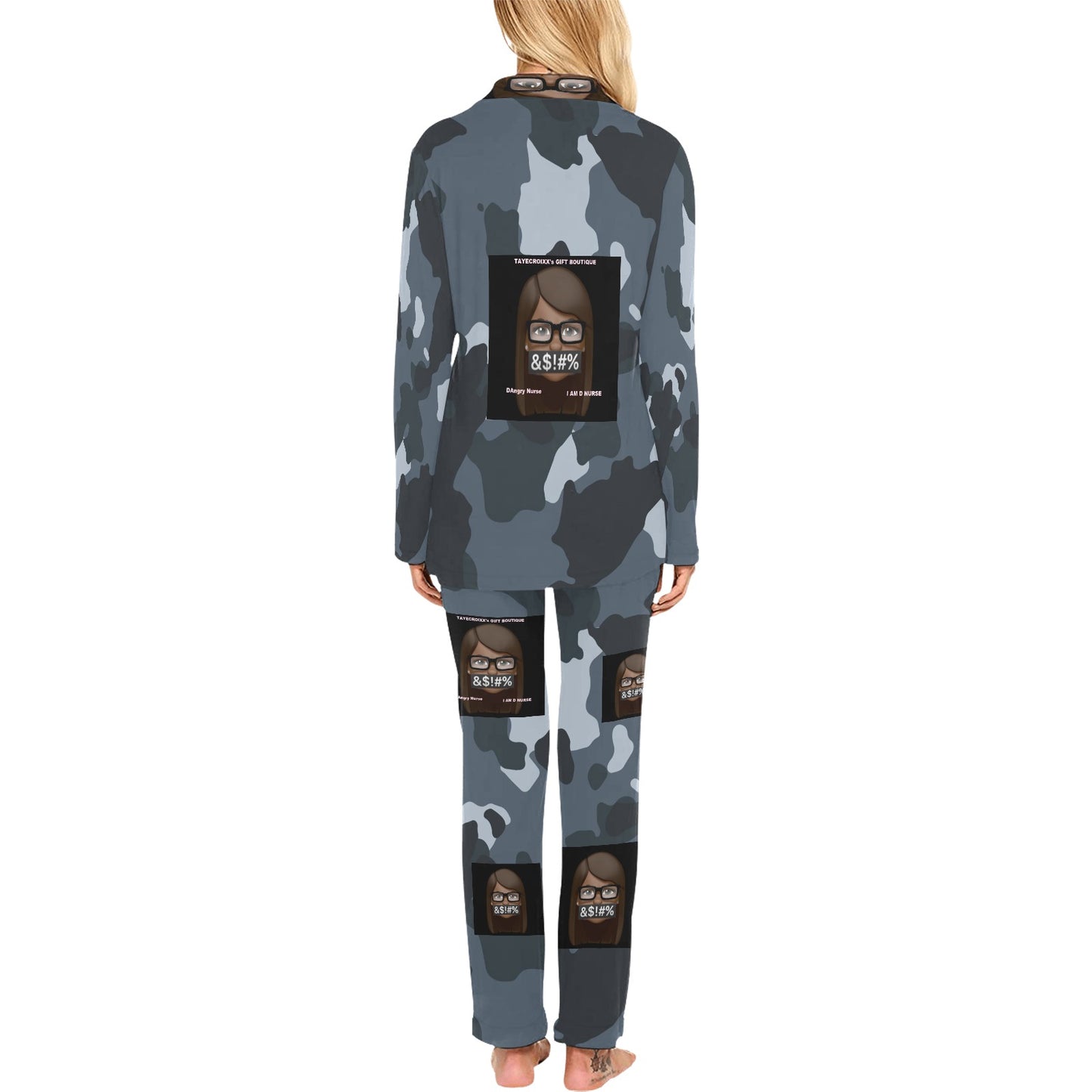 Women's Long Pajama Set