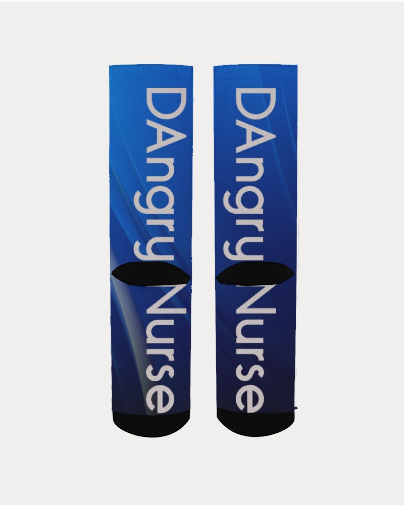 black-and-blue Women's Socks